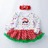Christmas Baby Long Sleeve Ha Dress Jacket Climbing Dress Infant Festival Suit